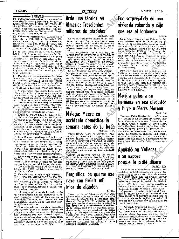 ABC SEVILLA 16-10-1984 página 58