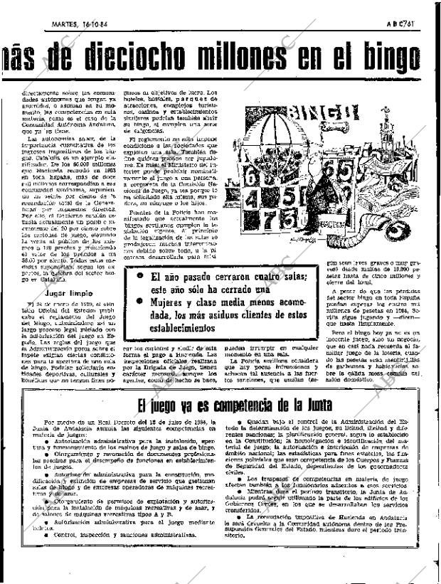 ABC SEVILLA 16-10-1984 página 61