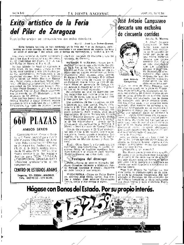 ABC SEVILLA 16-10-1984 página 64