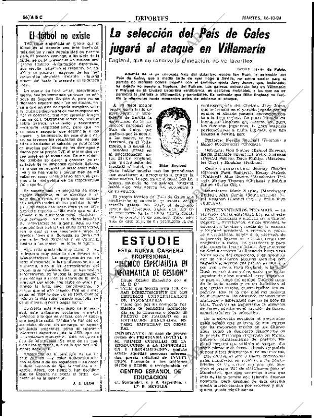 ABC SEVILLA 16-10-1984 página 66