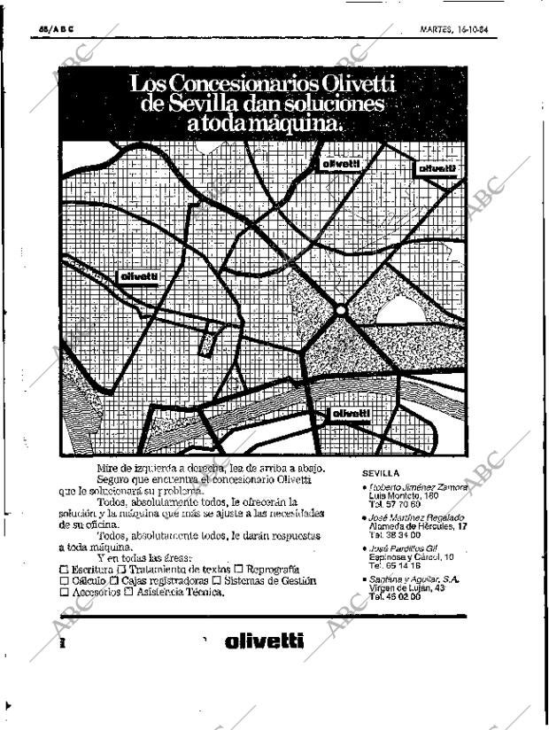 ABC SEVILLA 16-10-1984 página 68