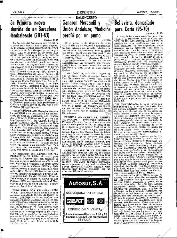 ABC SEVILLA 16-10-1984 página 76