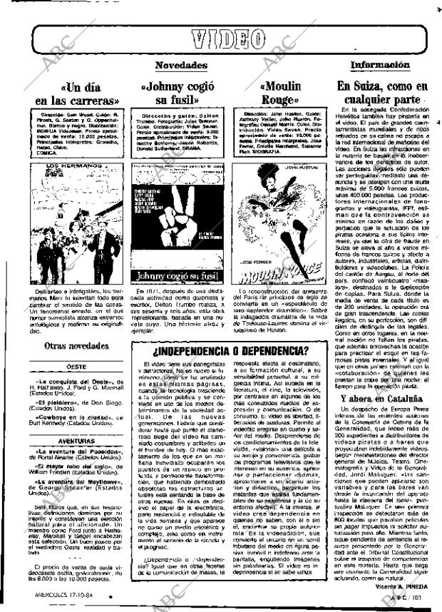 ABC MADRID 17-10-1984 página 103