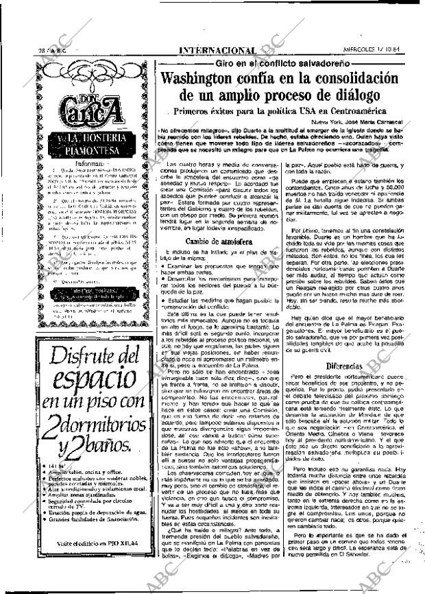 ABC MADRID 17-10-1984 página 28