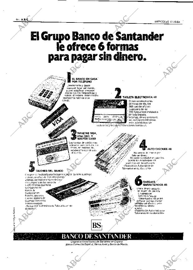 ABC MADRID 17-10-1984 página 44