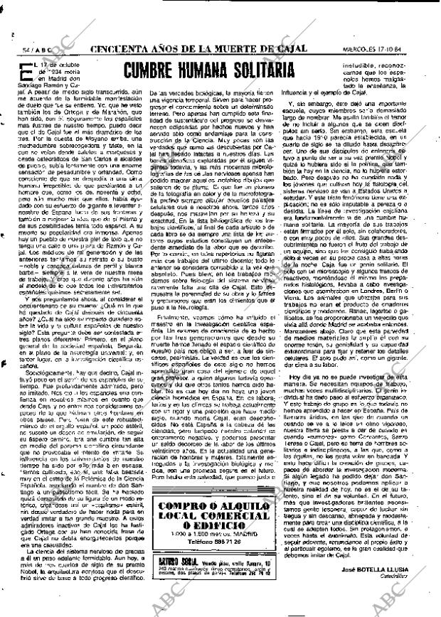 ABC MADRID 17-10-1984 página 54