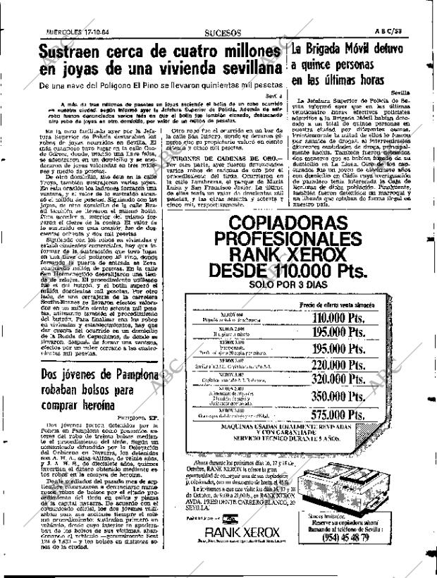 ABC SEVILLA 17-10-1984 página 53