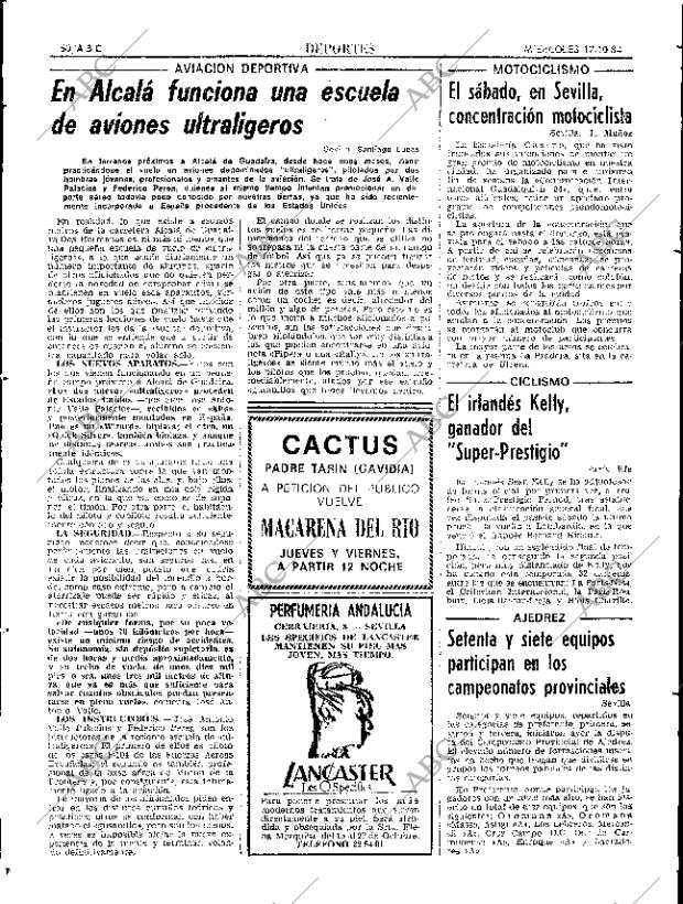 ABC SEVILLA 17-10-1984 página 60