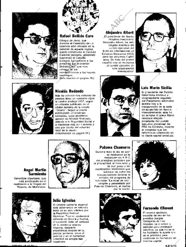 ABC SEVILLA 18-10-1984 página 15