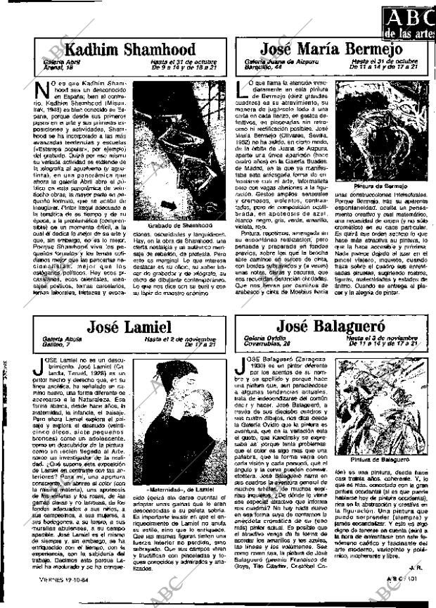 ABC MADRID 19-10-1984 página 101