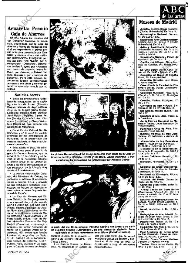ABC MADRID 19-10-1984 página 103