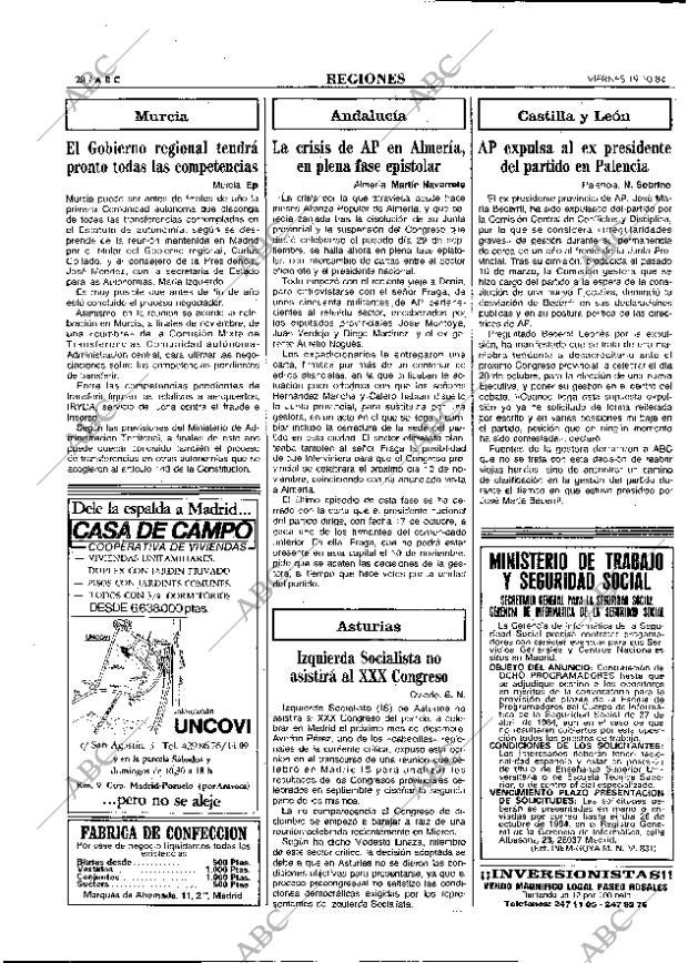 ABC MADRID 19-10-1984 página 28
