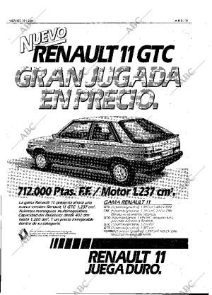 ABC MADRID 19-10-1984 página 31