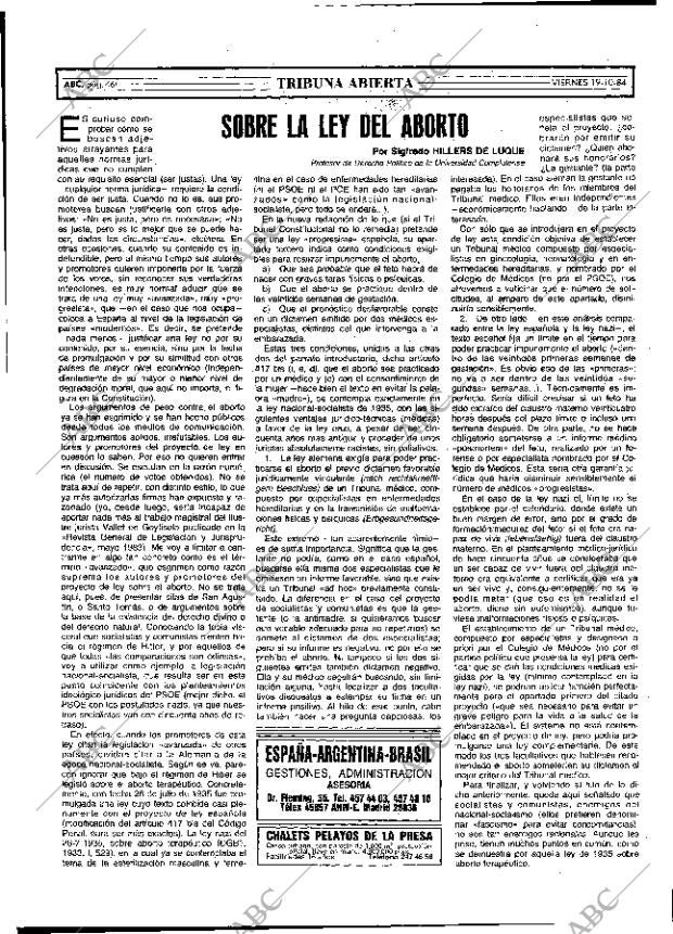 ABC MADRID 19-10-1984 página 46
