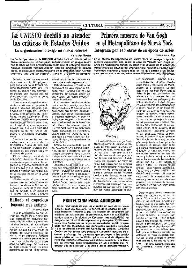 ABC MADRID 19-10-1984 página 51