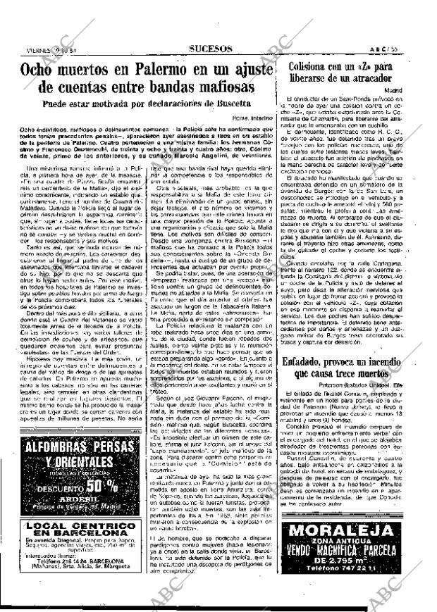 ABC MADRID 19-10-1984 página 55