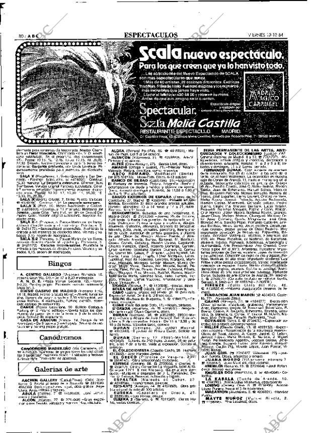 ABC MADRID 19-10-1984 página 80