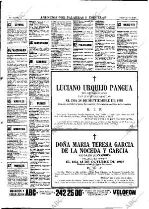 ABC MADRID 19-10-1984 página 92