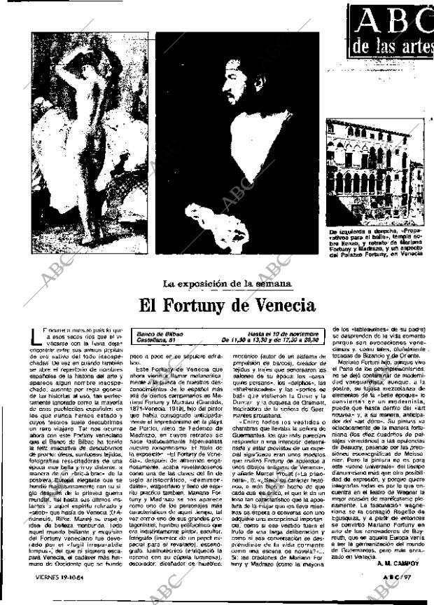 ABC MADRID 19-10-1984 página 97