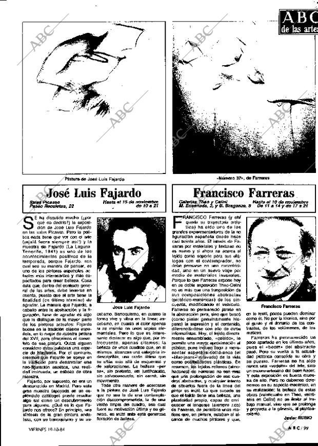 ABC MADRID 19-10-1984 página 99