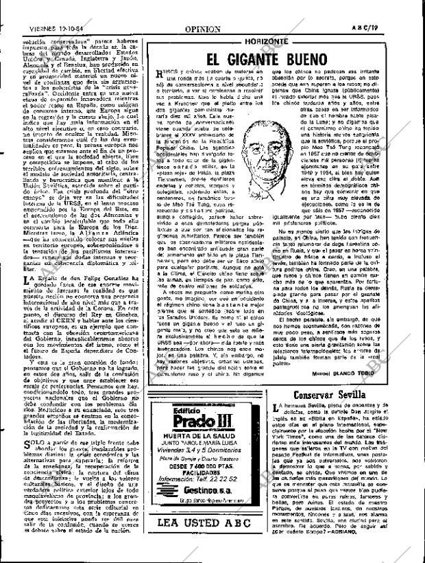 ABC SEVILLA 19-10-1984 página 19