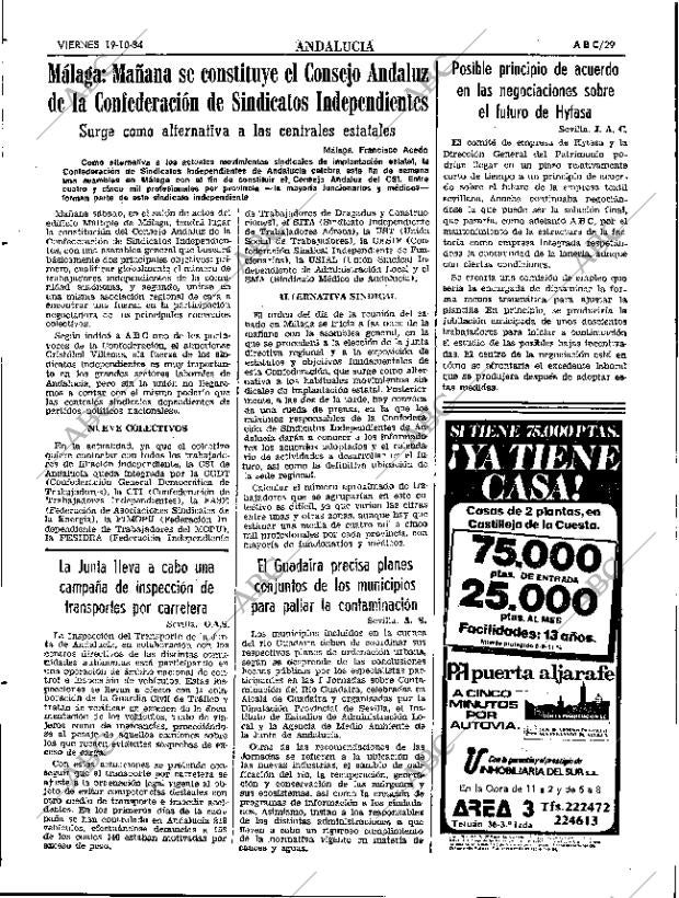 ABC SEVILLA 19-10-1984 página 29