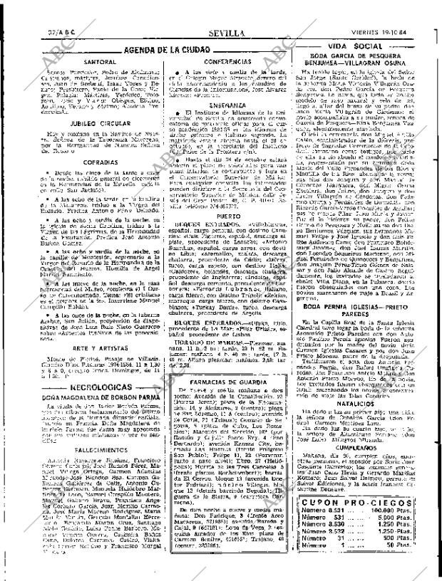 ABC SEVILLA 19-10-1984 página 32