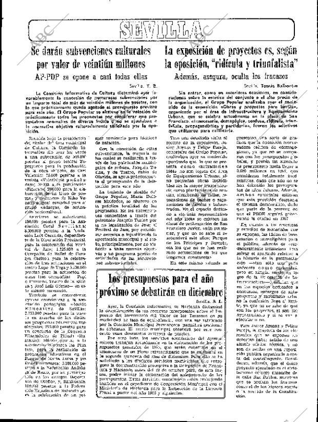 ABC SEVILLA 19-10-1984 página 33