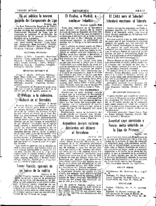 ABC SEVILLA 19-10-1984 página 51