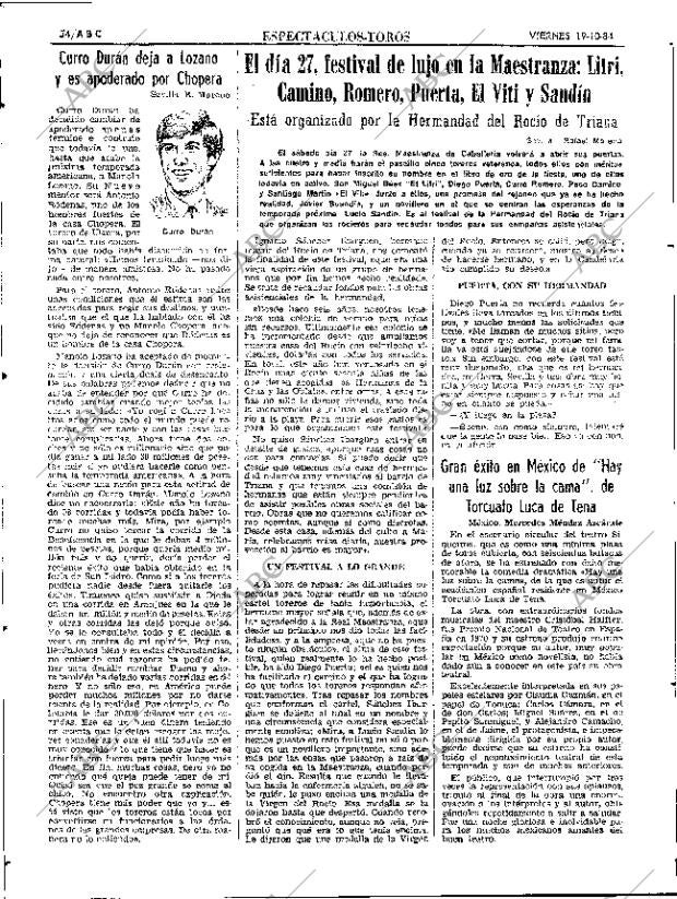 ABC SEVILLA 19-10-1984 página 54