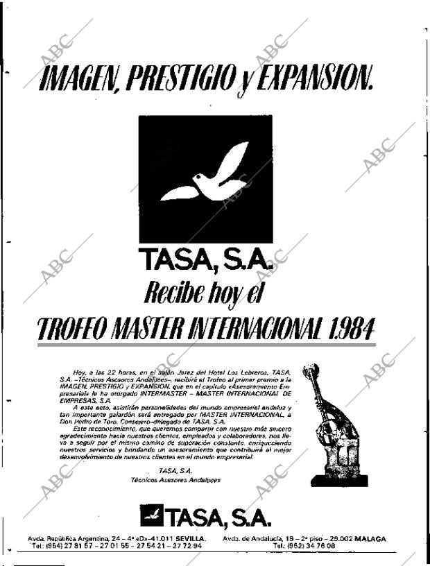 ABC SEVILLA 19-10-1984 página 68