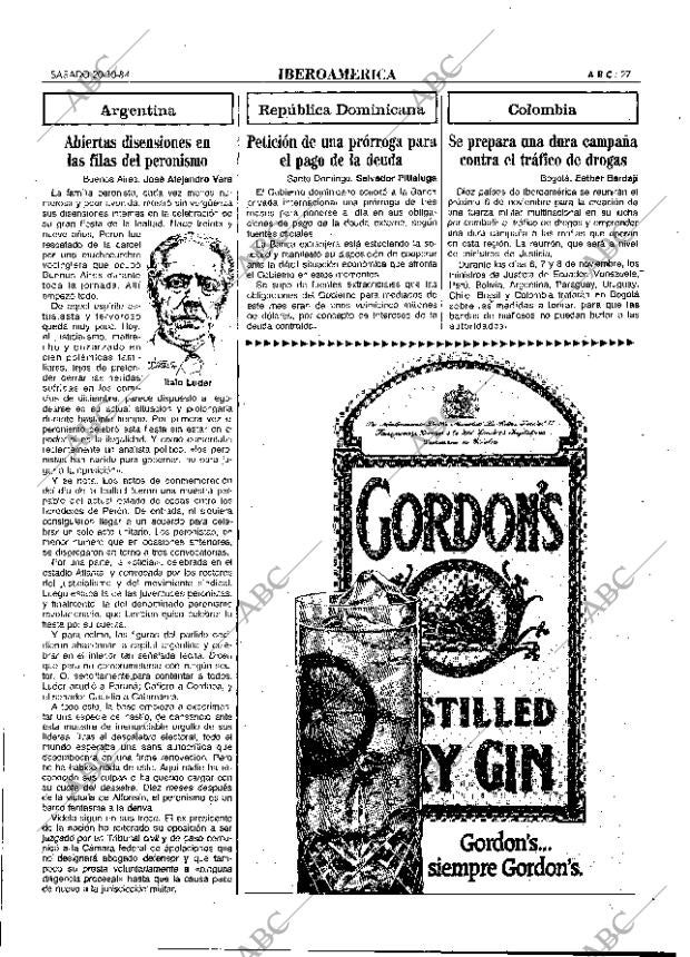 ABC MADRID 20-10-1984 página 27