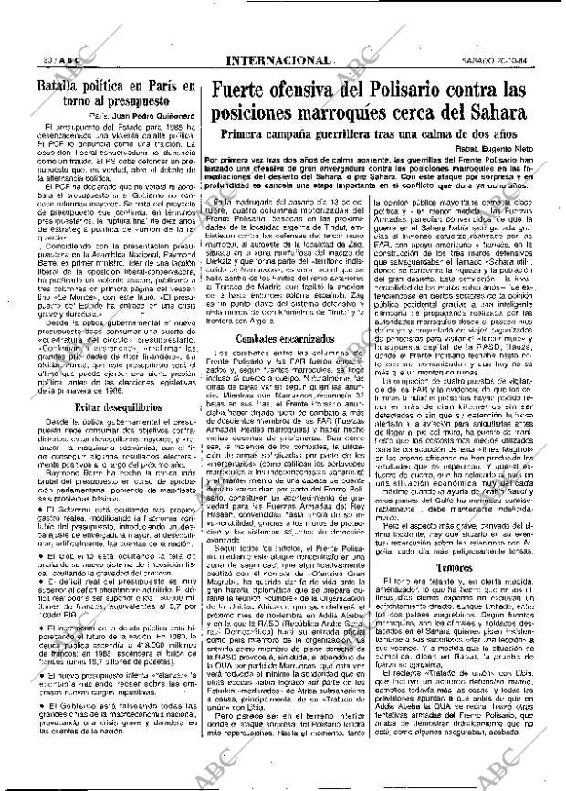 ABC MADRID 20-10-1984 página 30