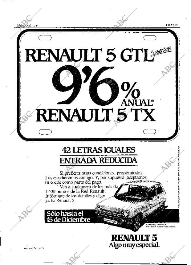 ABC MADRID 20-10-1984 página 33