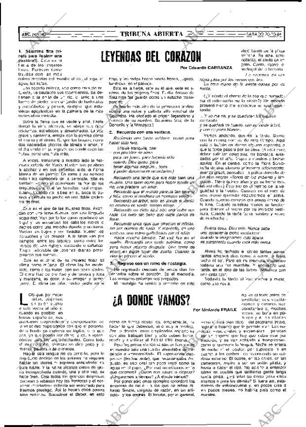 ABC MADRID 20-10-1984 página 40
