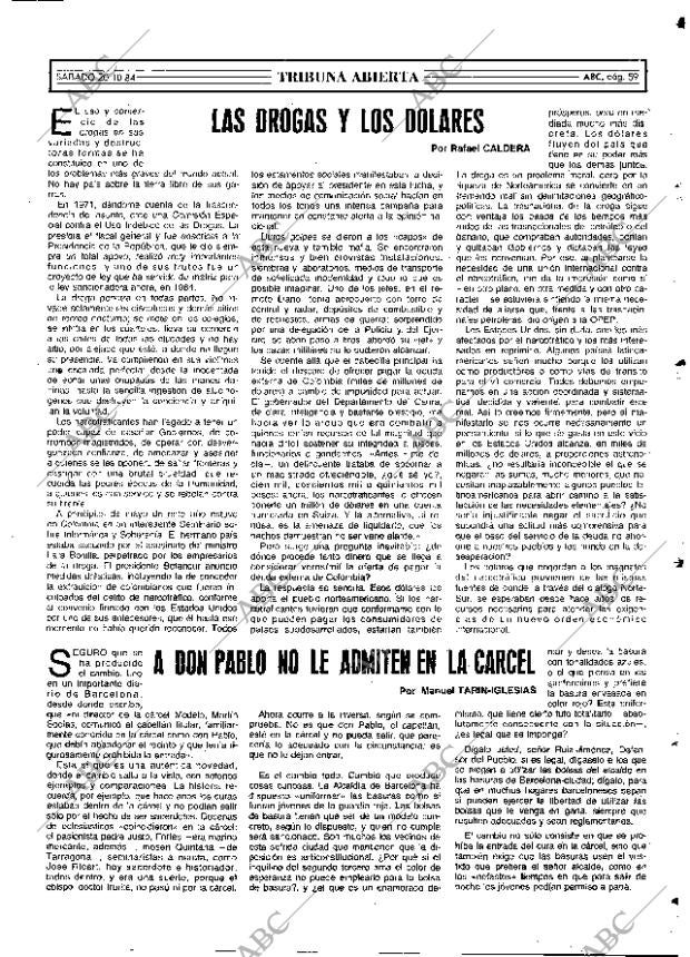 ABC MADRID 20-10-1984 página 59