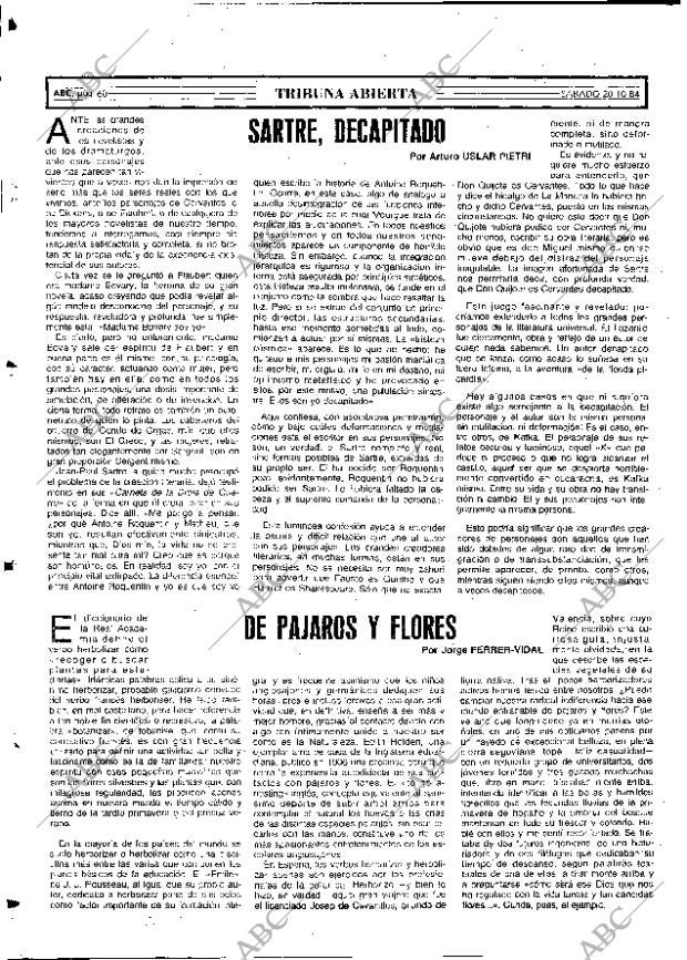 ABC MADRID 20-10-1984 página 60