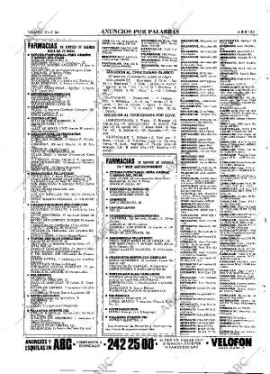 ABC MADRID 20-10-1984 página 83