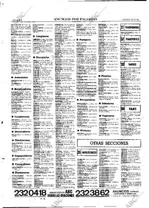 ABC MADRID 20-10-1984 página 88