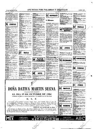 ABC MADRID 20-10-1984 página 89