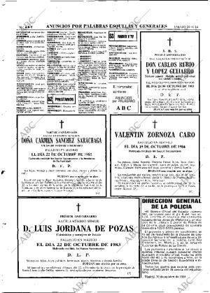 ABC MADRID 20-10-1984 página 90