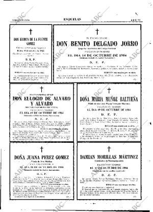 ABC MADRID 20-10-1984 página 91