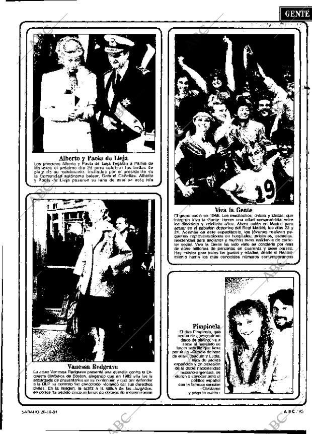 ABC MADRID 20-10-1984 página 95