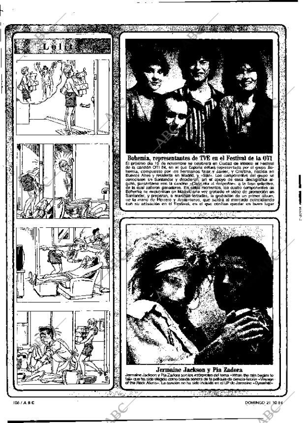 ABC MADRID 21-10-1984 página 106