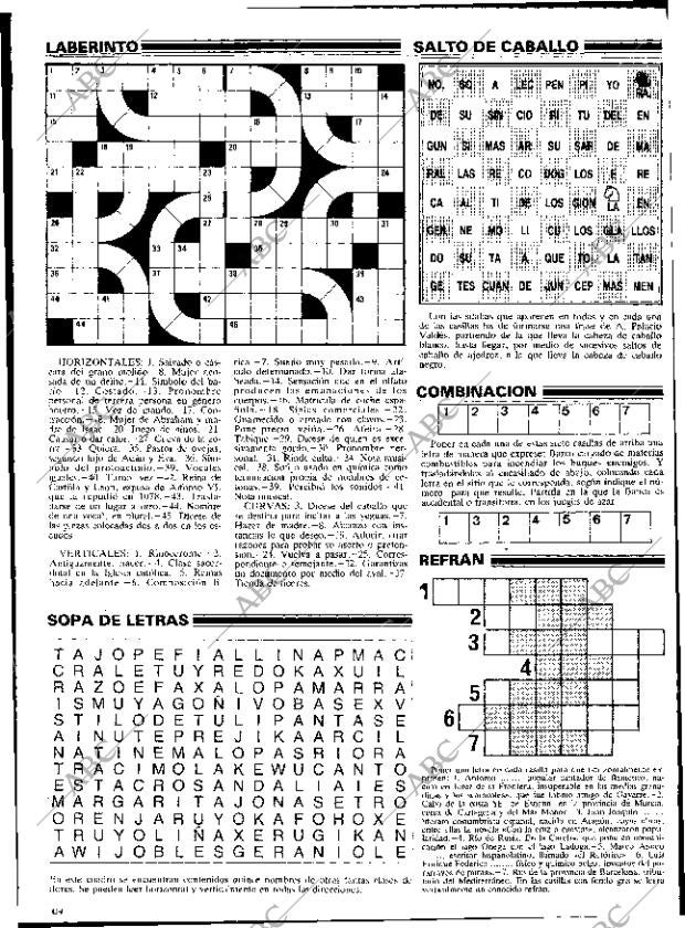 ABC MADRID 21-10-1984 página 184