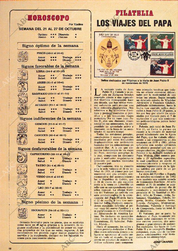 ABC MADRID 21-10-1984 página 188