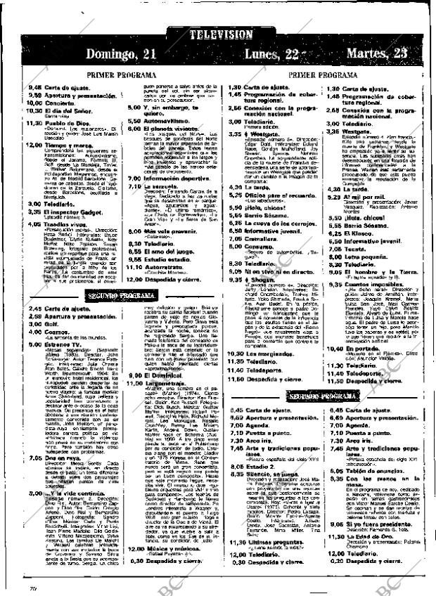 ABC MADRID 21-10-1984 página 190