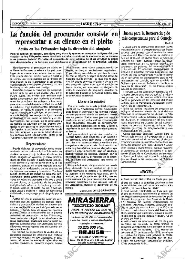 ABC MADRID 21-10-1984 página 51