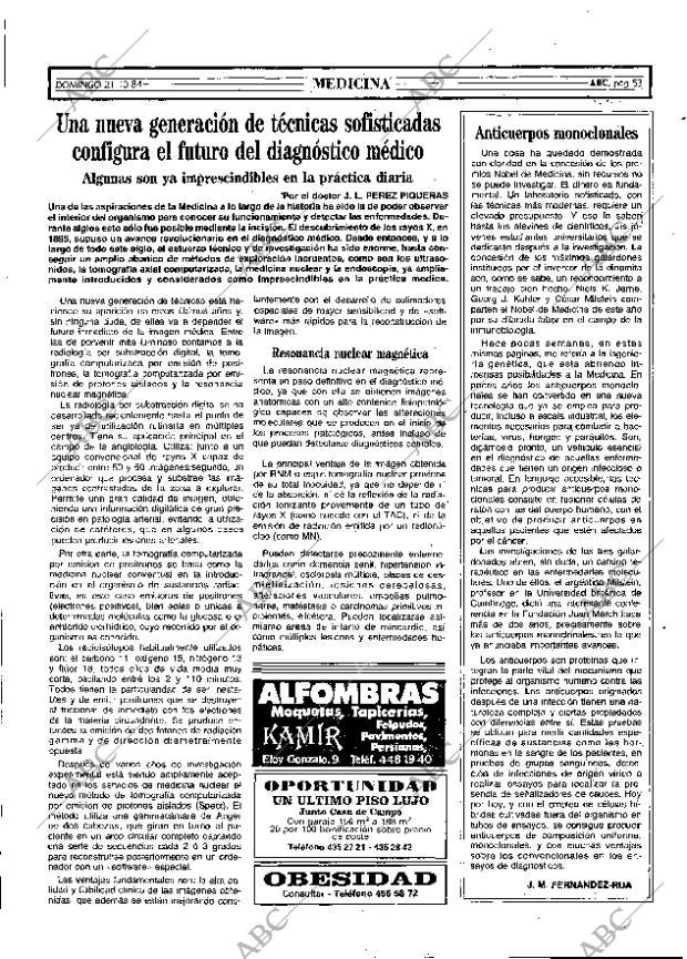 ABC MADRID 21-10-1984 página 53