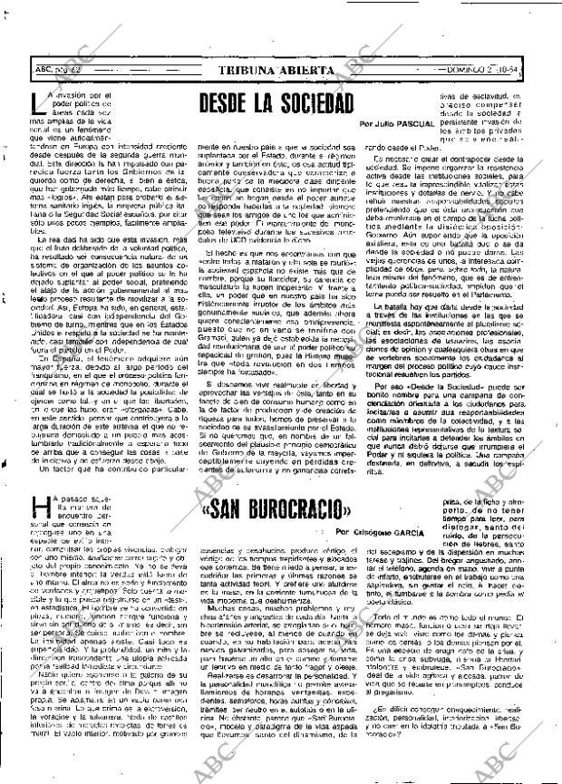 ABC MADRID 21-10-1984 página 62
